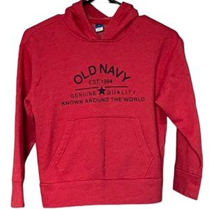 Old Navy red hoodie